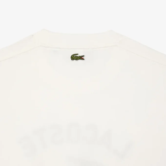 T-shirt unisexe en coton à imprimé signature T-shirt unisexe en coton à imprimé signature