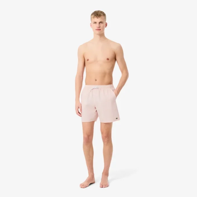 Textured striped men’s mid-length boxers Textured striped men’s mid-length boxers