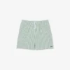 Textured striped men’s mid-length boxers Textured striped men’s mid-length boxers