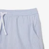 Textured striped men’s mid-length boxers Textured striped men’s mid-length boxers
