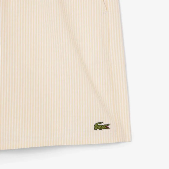 Textured striped men’s mid-length boxers Textured striped men’s mid-length boxers