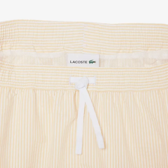 Textured striped men’s mid-length boxers Textured striped men’s mid-length boxers