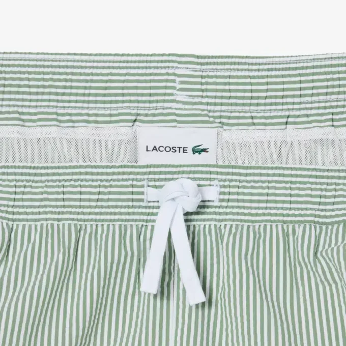 Textured striped men’s mid-length boxers Textured striped men’s mid-length boxers