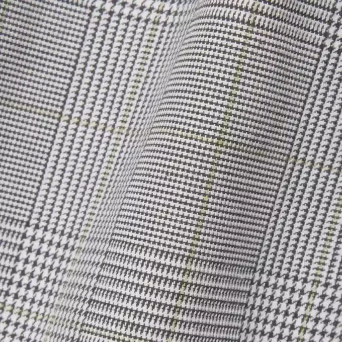 Trench-coat à carreaux hydrofuge pour homme