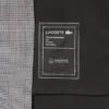 Trench-coat à carreaux hydrofuge pour homme