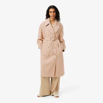 Trench-coat oversize déperlant