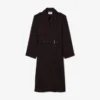 Trench-coat oversize en laine mélangée Trench-coat oversize en laine mélangée
