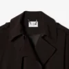 Trench-coat oversize en laine mélangée Trench-coat oversize en laine mélangée