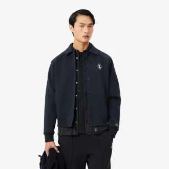 Veste à badge rétro fabriquée en France