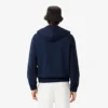 Veste à capuche en flanelle mélangée laine pour homme