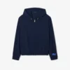 Veste à capuche en flanelle mélangée laine pour homme