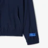 Veste à capuche en flanelle mélangée laine pour homme