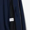 Veste à capuche en flanelle mélangée laine pour homme