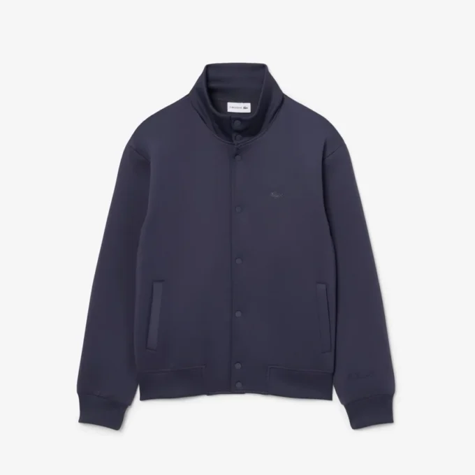 Veste à col montant brodée du logo Veste à col montant brodée du logo