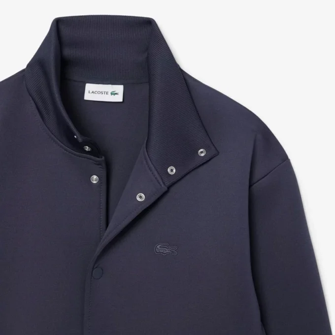 Veste à col montant brodée du logo Veste à col montant brodée du logo