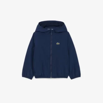 Veste coupe-vent à capuche unisexe