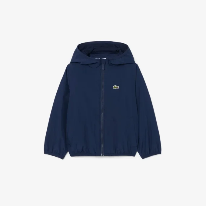 Veste coupe-vent à capuche unisexe