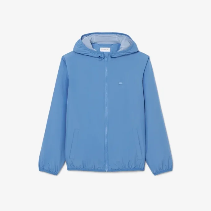 Veste coupe-vent à capuche unisexe