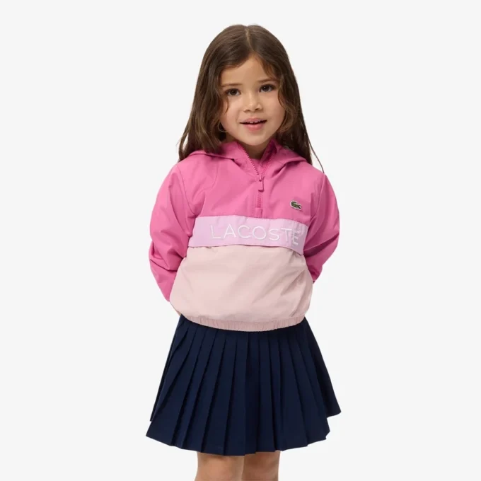 Veste coupe-vent à capuche unisexe