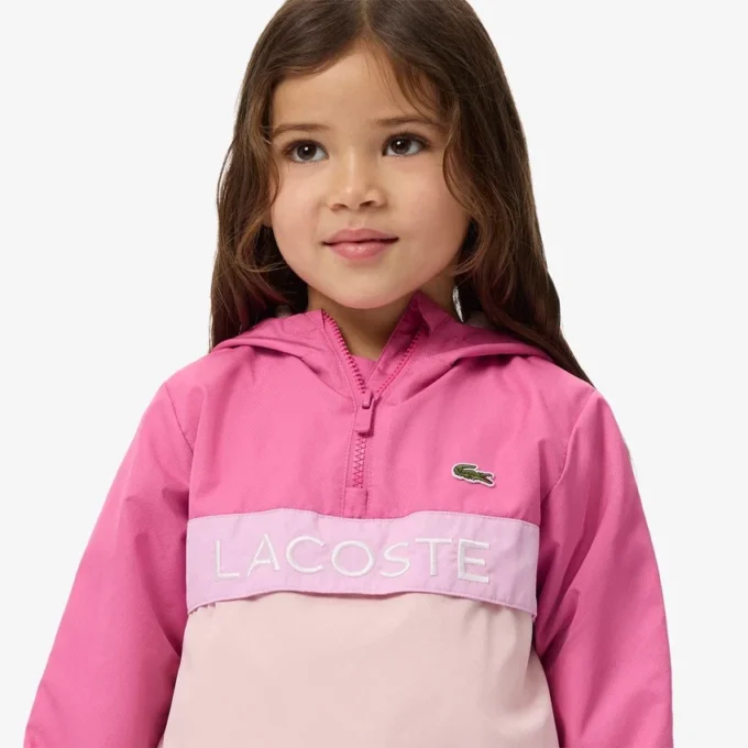 Veste coupe-vent à capuche unisexe