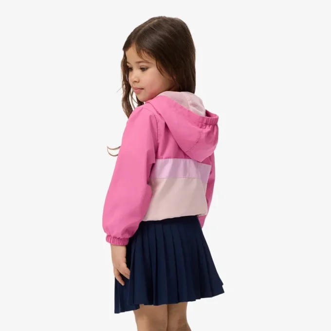 Veste coupe-vent à capuche unisexe