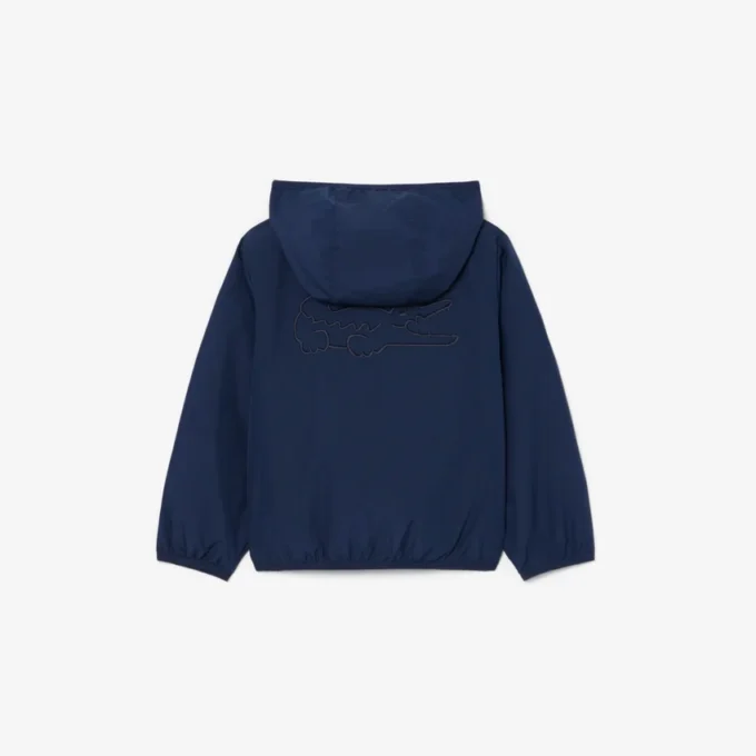 Veste coupe-vent à capuche unisexe