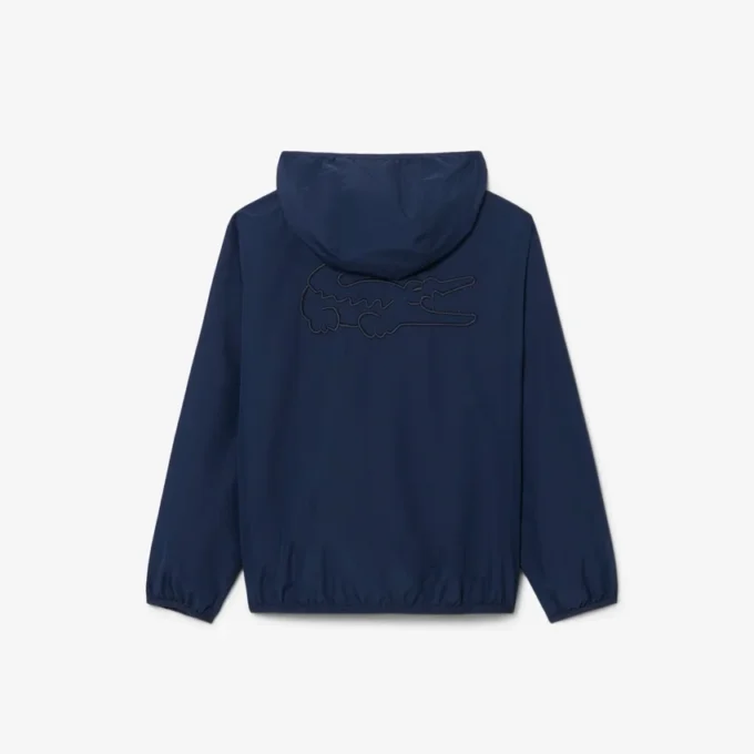Veste coupe-vent à capuche unisexe