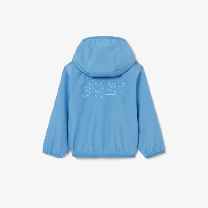 Veste coupe-vent à capuche unisexe