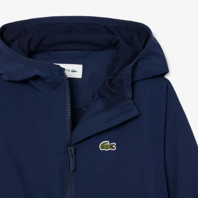 Veste coupe-vent à capuche unisexe