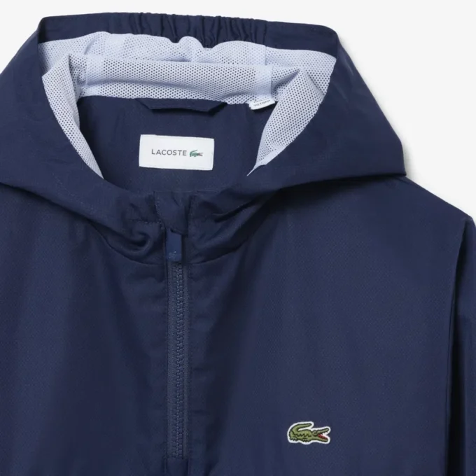 Veste coupe-vent à capuche unisexe