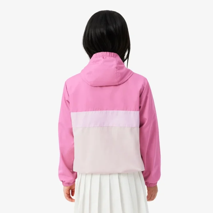 Veste coupe-vent à capuche unisexe