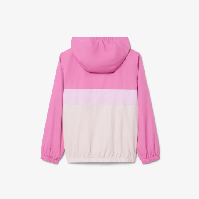 Veste coupe-vent à capuche unisexe