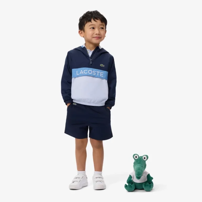 Veste coupe-vent à capuche unisexe