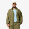 Veste coupe-vent imperméable à capuche amovible pour homme Veste coupe-vent imperméable à capuche amovible pour homme