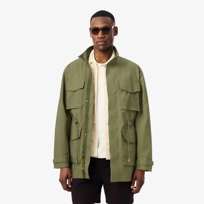 Veste coupe-vent mi-longue déperlante Veste coupe-vent mi-longue déperlante