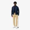 Veste de golf matelassée à col montant pour homme Veste de golf matelassée à col montant pour homme