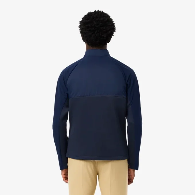Veste de golf matelassée à col montant pour homme Veste de golf matelassée à col montant pour homme