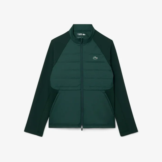 Veste de golf matelassée à col montant pour homme Veste de golf matelassée à col montant pour homme