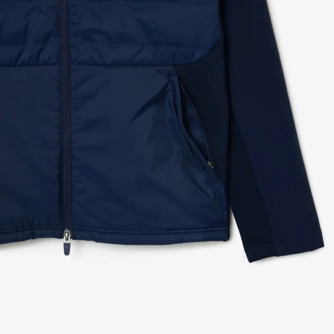 Veste de golf matelassée à col montant pour homme Veste de golf matelassée à col montant pour homme