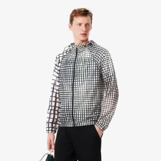 Veste de sport légère pour homme à imprimé crocodile