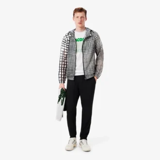 Veste de sport légère pour homme à imprimé crocodile