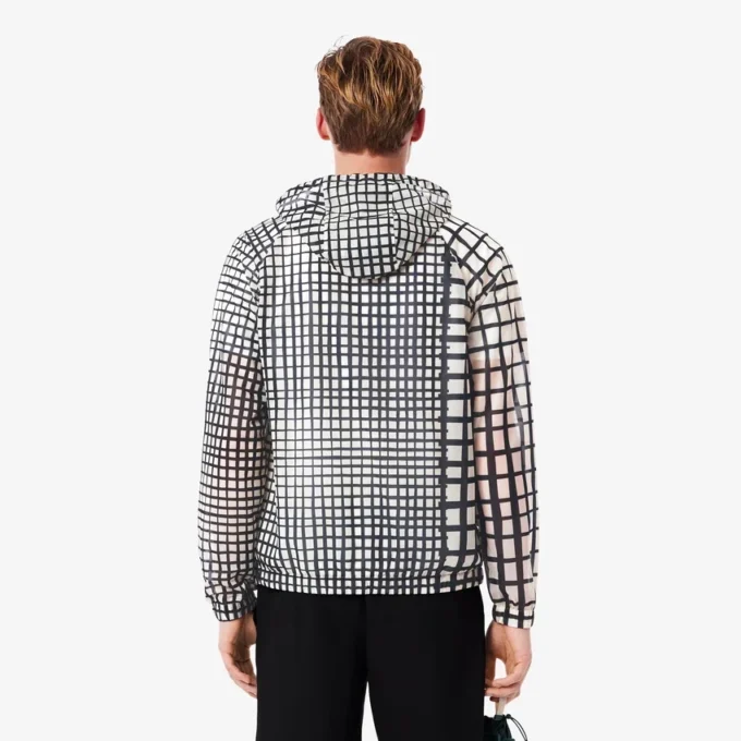 Veste de sport légère pour homme à imprimé crocodile
