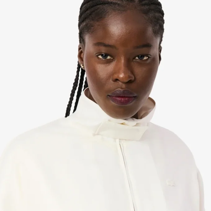 Veste de survêtement oversize en mélange de lin The Blend Veste de survêtement oversize en mélange de lin The Blend