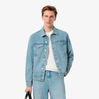 Veste en denim Crocodile pour homme