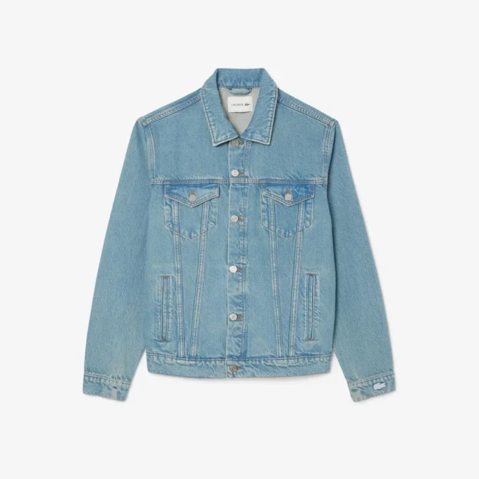 Veste en denim Crocodile pour homme Veste en denim Crocodile pour homme