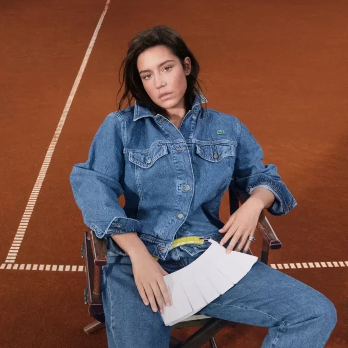 Veste en denim de coton Veste en denim de coton