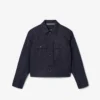 Veste en denim indigo Runway Veste en denim indigo Runway