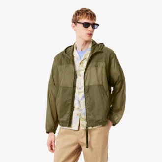 Veste en nylon déperlante pour homme