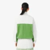 Veste en sergé de coton à coupe décontractée avec fermeture éclair Veste en sergé de coton à coupe décontractée avec fermeture éclair