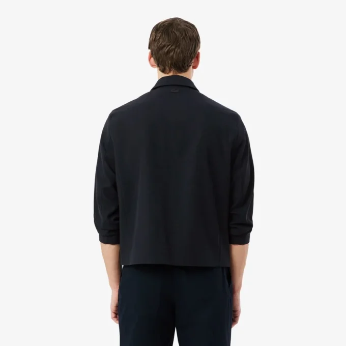 Veste en sergé de laine mélangée Veste en sergé de laine mélangée